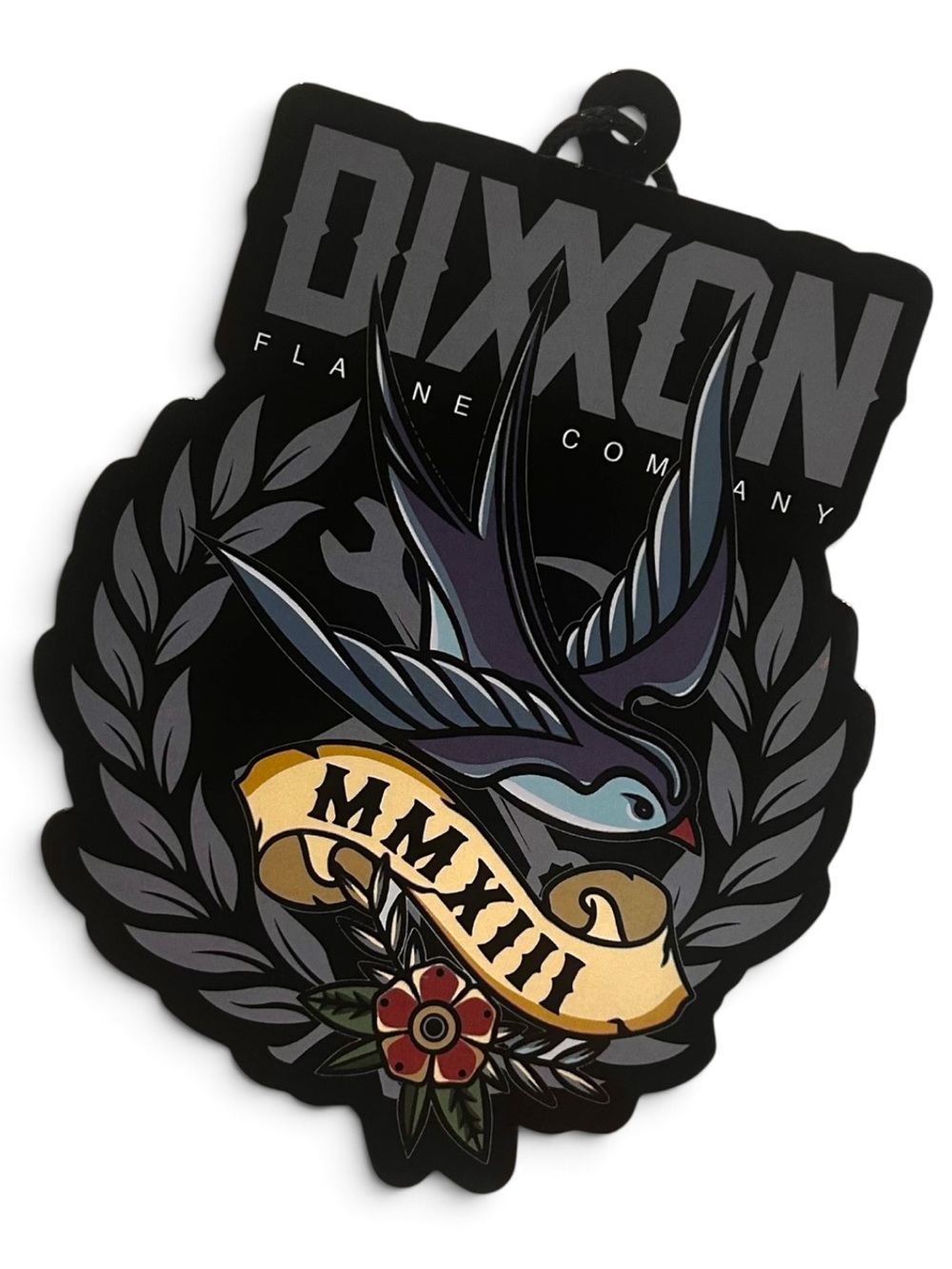 Dixxon Flannel Hang Tag Sticker “The Flasher” Brand New
